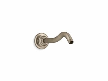 ARTIFACTS SHOWER ARM AND FLANGE, Vibrant Brushed Bronze, large