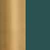BETHANY TABLE LAMP, Aged Brass/Dark Teal Combo, swatch