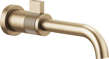LITZE WALL MOUNT LAVATORY, Brilliance Luxe Gold, large