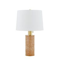 CLARISSA TABLE LAMP, Aged Brass, medium