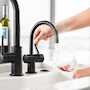 INDULGE MODERN HOT/COOL FAUCET, Chrome, small