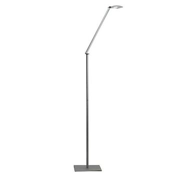 MOSSO LED FLOOR LAMP, Silver, large
