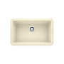 IKON 30 APRON KITCHEN SINK, Biscuit, small