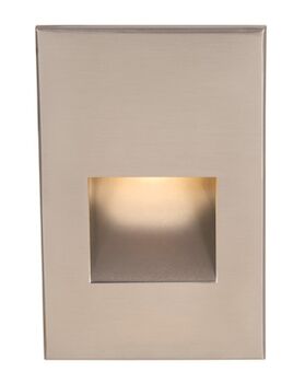 LEDme® VERTICAL STEP AND WALL LIGHT, Brushed Nickel, large
