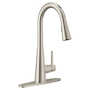 SLEEK VOICE ACTIVATED SINGLE-HANDLE PULL DOWN SMART FAUCET, Spot Resist Stainless, small