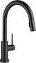 TRINSIC SINGLE HANDLE PULL-DOWN KITCHEN FAUCET FEATURING TOUCH2O(R) TECHNOLOGY, Matte Black, small
