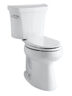 HIGHLINE® COMFORT HEIGHT® TWO-PIECE ELONGATED 1.28 GPF TOILET WITH CLASS FIVE® FLUSH TECHNOLOGY, 3889, White, medium