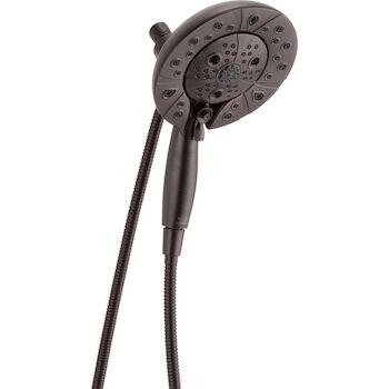 H2OKINETIC IN2ITION 5-SETTING TWO-IN-ONE SHOWERHEAD, Venetian Bronze, large
