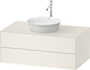 WHITE TULIP 39.4" WALL-MOUNTED VANITY UNIT, Nordic White High Gloss, small