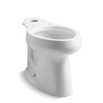 HIGHLINE COMFORT HEIGHT ELONGATED TOILET BOWL ONLY, White, large