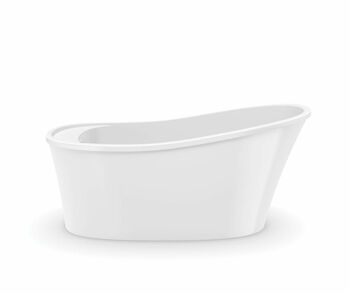 ARIOSA 6032 FREESTANDING BATHTUB, White, large