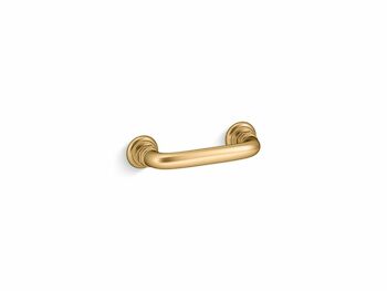 ARTIFACTS 3" CABINET PULL, Vibrant Brushed Moderne Brass, large
