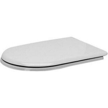 HAPPY D.2 TOILET SEAT AND COVER, ELONGATED, White, large
