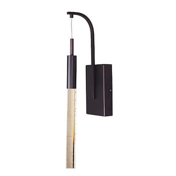 SCEPTER 1-LIGHT WALL SCONCE, Anodized Bronze, large