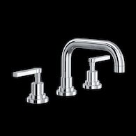 LOMBARDIA® WIDESPREAD LAVATORY FAUCET WITH U-SPOUT (LEVER HANDLE), Polished Chrome, medium