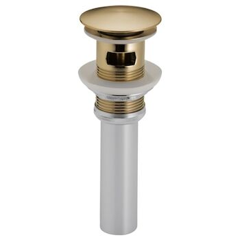 PUSH BUTTON POP-UP WITH OVERFLOW, Luxe Gold, large