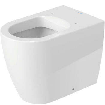 ME BY STARCK FLOOR STANDING WALL MOUNTED TOILET BOWL ONLY, White, large