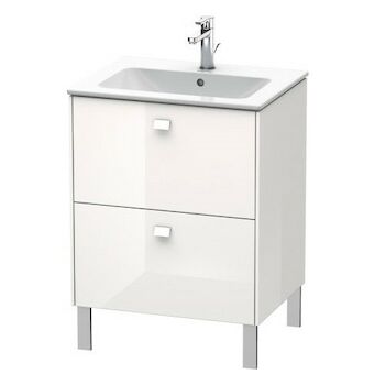 BRIOSO 26 7/8-INCH FLOOR-STANDING VANITY UNIT (CABINET ONLY), White High Gloss, large