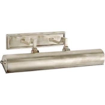 ALEXA HAMPTON DEAN 18-INCH PICTURE WALL LIGHT, Brushed Nickel, large