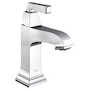 TOWN SQUARE SINGLE-HANDLE FAUCET WITH PUSH DRAIN, Chrome, small
