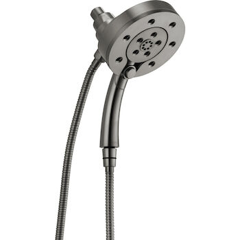 ESSENTIAL LINEAR ROUND HYDRATI™ 2|1 SHOWER WITH H2OKINETIC® TECHNOLOGY, Luxe Steel, large