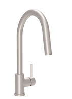UNICK MODERN SINGLE HOLE PULL-DOWN KITCHEN FAUCET WITH SINGLE LEVER, Stainless Steel, medium