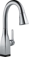 MATEO SINGLE HANDLE PULL-DOWN PREP FAUCET WITH TOUCH2O, Arctic Stainless, medium