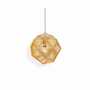 ETCH BRASS SMALL LED PENDANT, Brass, small