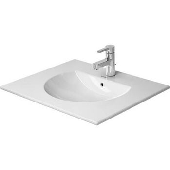 DARLING NEW FURNITURE WASHBASIN WITH OVERFLOW, White, large