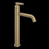 APOTHECARY™ SINGLE HANDLE TALL LAVATORY FAUCET (LEVER HANDLE), Antique Gold, medium