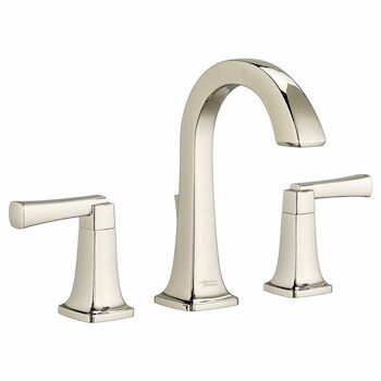 TOWNSEND 8-INCH WIDESPREAD 2-HANDLES BATHROOM FAUCET WITH LEVER HANDLES, Polished Nickel, large