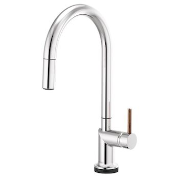 ODIN SMARTTOUCH® PULL-DOWN FAUCET WITH ARC SPOUT - LESS HANDLE, Chrome, large