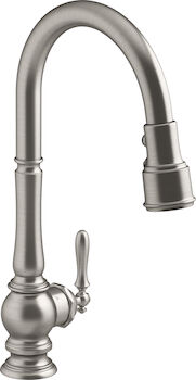 ARTIFACTS® TOUCHLESS PULL-DOWN KITCHEN SINK FAUCET, Vibrant® Stainless, large