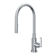LOMBARDIA® PULL-DOWN KITCHEN FAUCET (LEVER HANDLE), Polished Chrome, medium