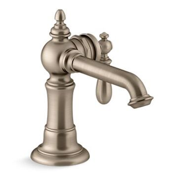 ARTIFACTS SINGLE-HANDLE BATHROOM SINK FAUCET, 1.5 GPM, Vibrant Brushed Bronze, large