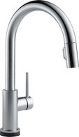 TRINSIC VOICEIQ SINGLE-HANDLE PULL-DOWN KITCHEN FAUCET TOUCH2O, Arctic Stainless, medium