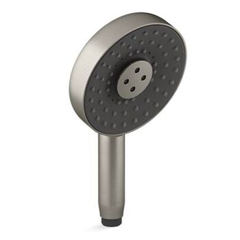 STATEMENT OBLONG THREE-FUNCTION SHOWERHEAD, 1.75 GPM, Vibrant Brushed Nickel, large