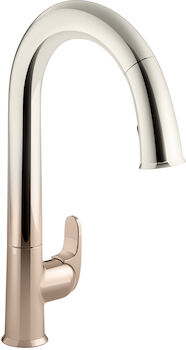 SENSATE™ TOUCHLESS 2-FUNCTION KITCHEN FAUCET, Vibrant Ombre Rose Gold/Polished Nickel, large