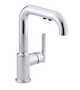PURIST® SINGLE-HOLE KITCHEN SINK FAUCET WITH 7-INCH PULL-OUT SPOUT, Polished Chrome, small