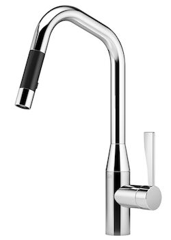 SYNC SINGLE-LEVER MIXER PULL DOWN KITCHEN FAUCET WITH SPRAY FUNCTION, Polished Chrome, large