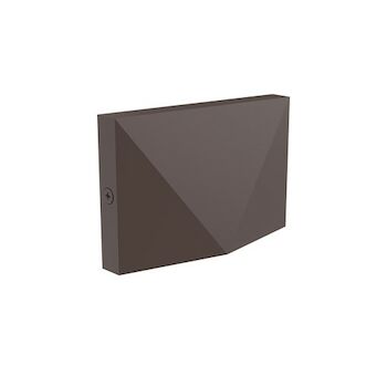 ROTO LED EXTERIOR WALL SCONCE, Bronze, large