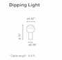 DIPPING LIGHT TABLE LAMP, , small