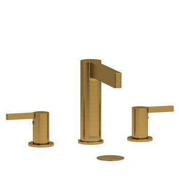 PARADOX WIDESPREAD LAVATORY FAUCET, Brushed Gold, large