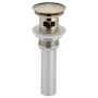 PUSH BUTTON POP-UP WITH OVERFLOW, Polished Nickel, small