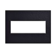 ADORNE 3-GANG HUBBARDTON FORGE® WALL PLATE, Black, medium