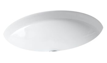 CANVAS® UNDERMOUNT BATHROOM SINK, White, large