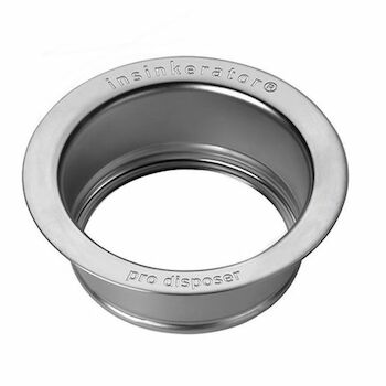 SINK FLANGE, Brushed Stainless Steel, large