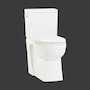 CAYLA CONCEALED TWO-PIECE ELONGATED TOILET TANK, , small