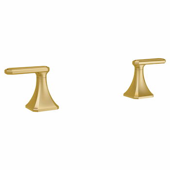 BELSHIRE LEVER HANDLES ONLY FOR WIDESPREAD BATHROOM FAUCET, Satin Brass, large