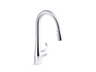 SIMPLICE® TOUCHLESS PULL-DOWN KITCHEN SINK FAUCET, Polished Chrome, medium